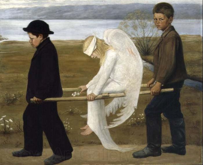 Hugo Simberg The Wounded Angel from 1903,